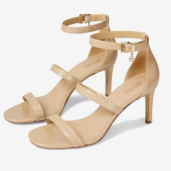 MICHAEL Michael Kors ‘Koda’ Nude Strappy Heels - Picture 6 of 16